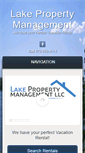 Mobile Screenshot of lakepropertymgmt.com